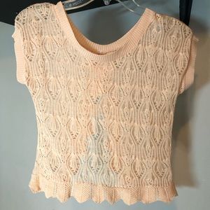 Super cute open back top